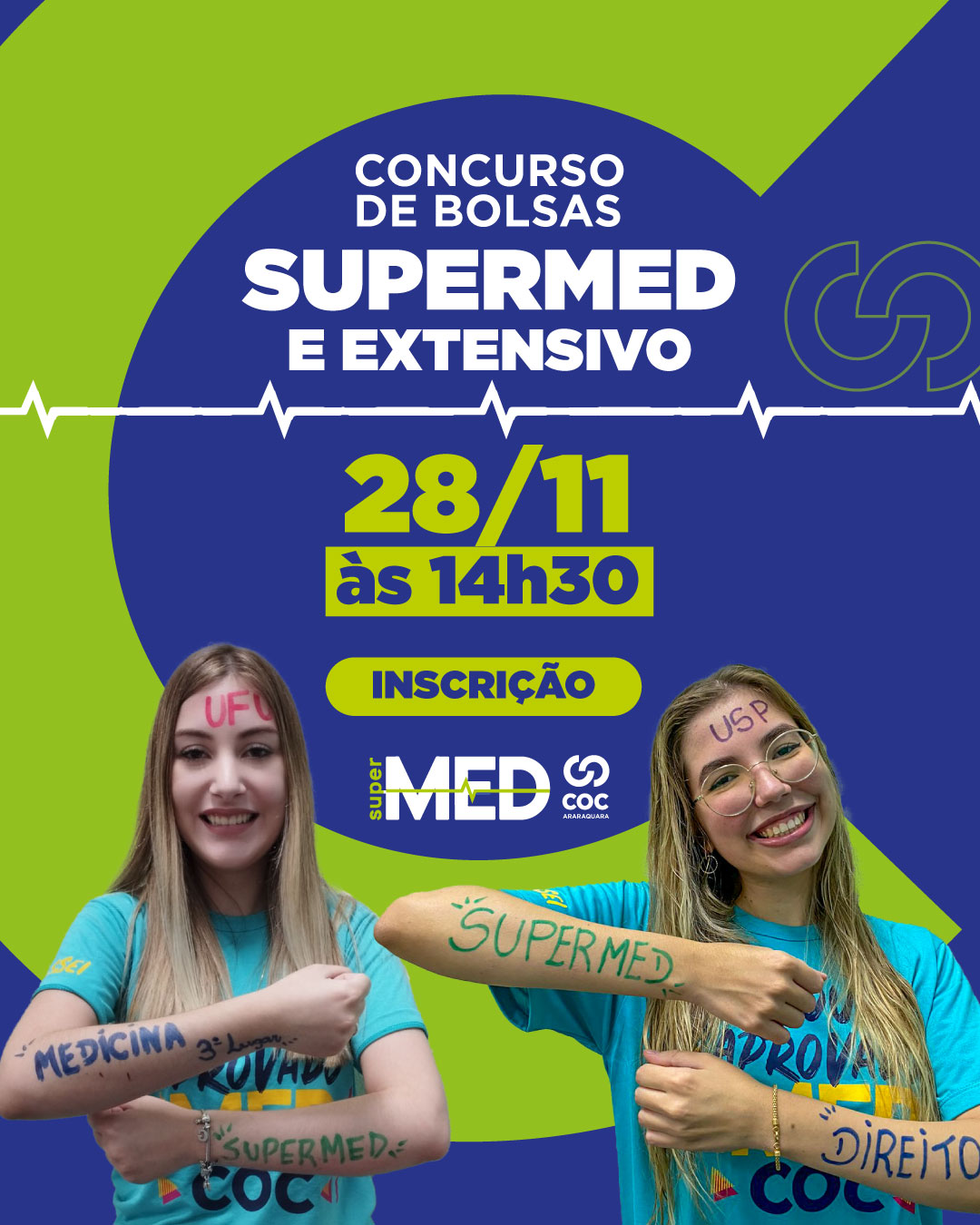 Preparação para o Vestibular é SuperMED COC